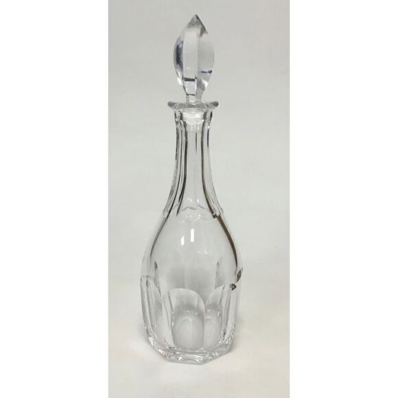 Vintage Val Saint Lambert  Heavy  Crystal Faraday Carafe - Picture 1 of 4